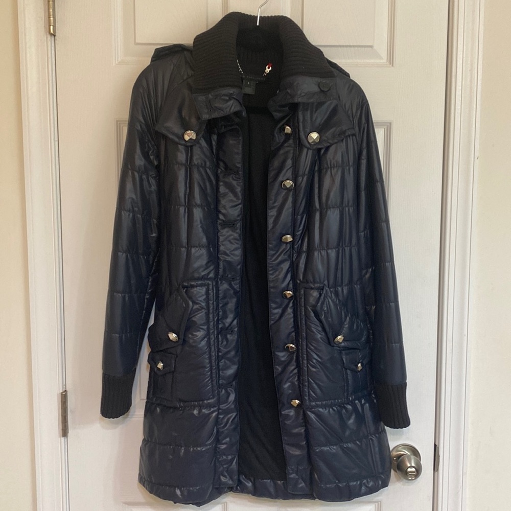 Navy Marc by Marc Jacobs Quilted Jacket